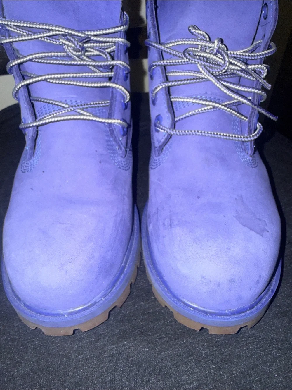 Timberland (GS) 6-INCH PREMIUM WATERPROOF BOOT Kids – Royal Blue Waterbuck - 4.5